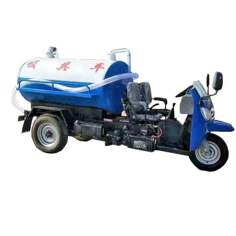 Driewielige tuinzuigwagen, multifunctioneel