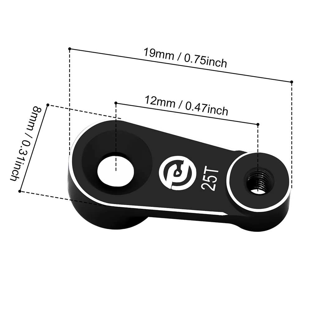9KG Waterproof RC Digital Servos with 25T RC Horn Metal Gear Servos for 1/18 -4 -6 SCX10 III Upgrade Servo Parts