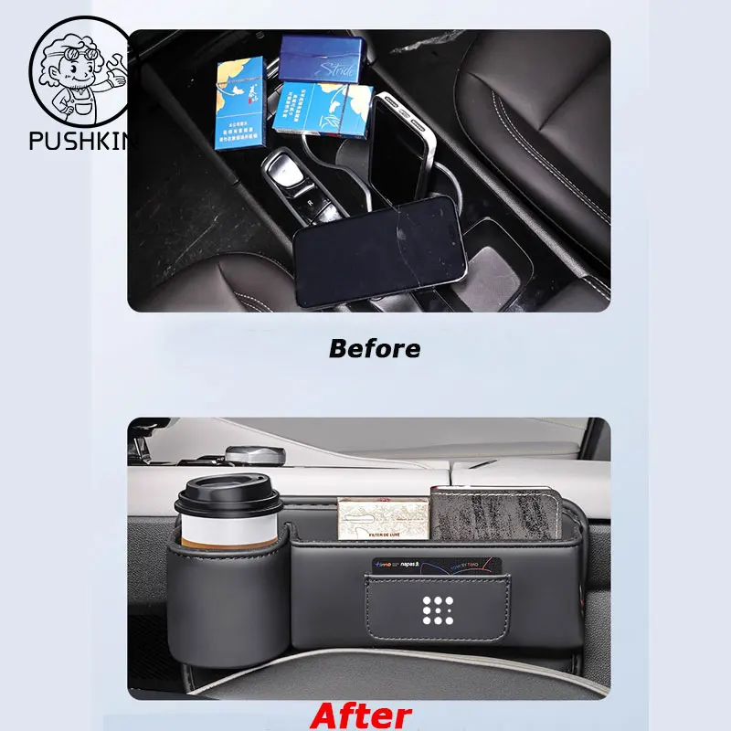 For Landian E5  2025 Seat Gap Storage Box Organizer EVOLUTE i-Space Seat Edge Seam Anti Leakage Filling Car Interior Accessories