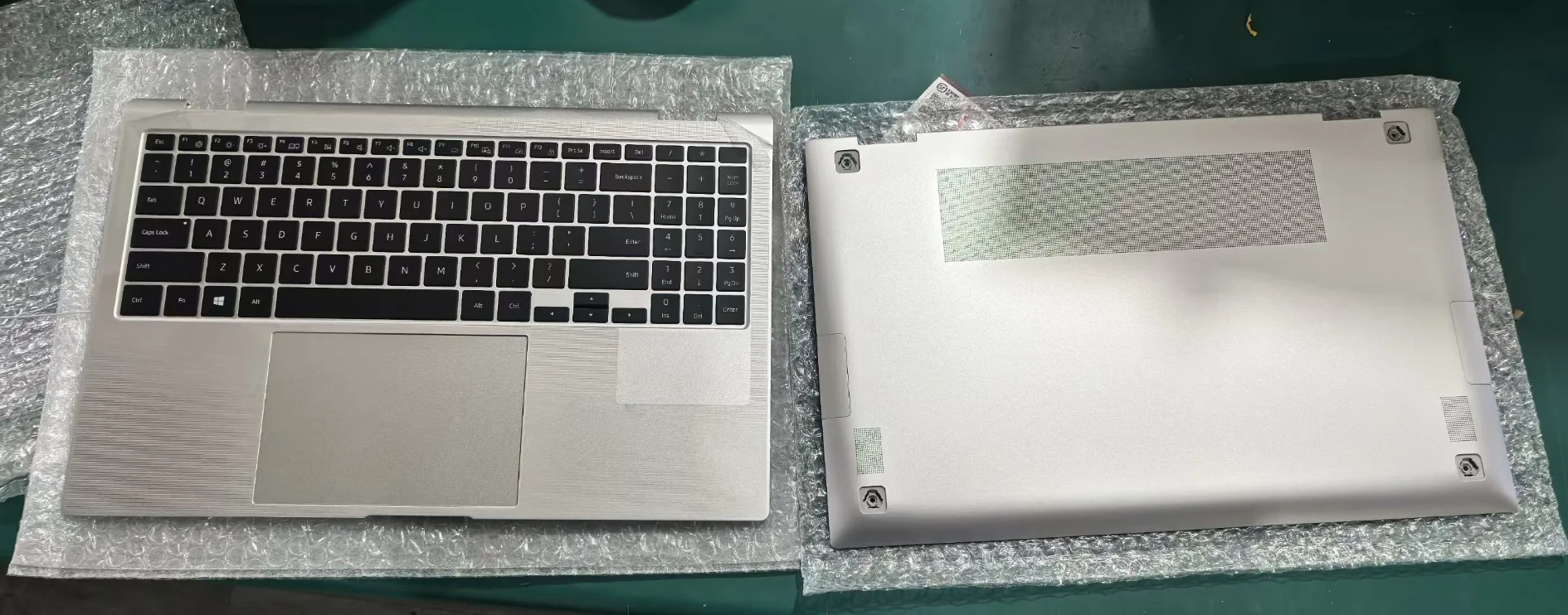For Samsung NP930QED NP NT 730QED 930QED 930QDB Top cover Keyboard Palmrest Cover with bottom case  Replacement
