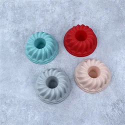 12pcs Egg Tart Mold Reusable Pudding Mold Non-Stick Silicone Cookie Pastry Oven Baking Moulds Kitchen Accessories Pastry Tools
