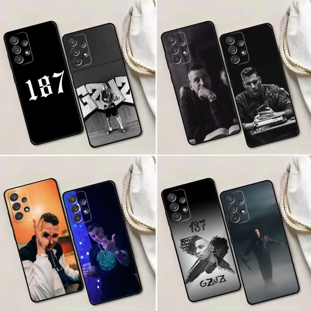 187 Strassenbande GZUZ Phone Case For Samsung Galaxy A13,A21s,A22,A31,A32,A52,A53,A71,A80,A91 Soft Black Phone Cover