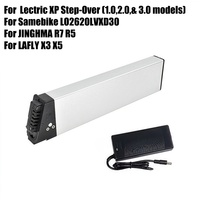 For Lectric XP 1.0 2.0 Folding Bike Battery 48V14Ah 12.8AH Lithium Batteries Fit for LAFLY X3 X5 JINGHMA R7 R5 Battery DCH 006