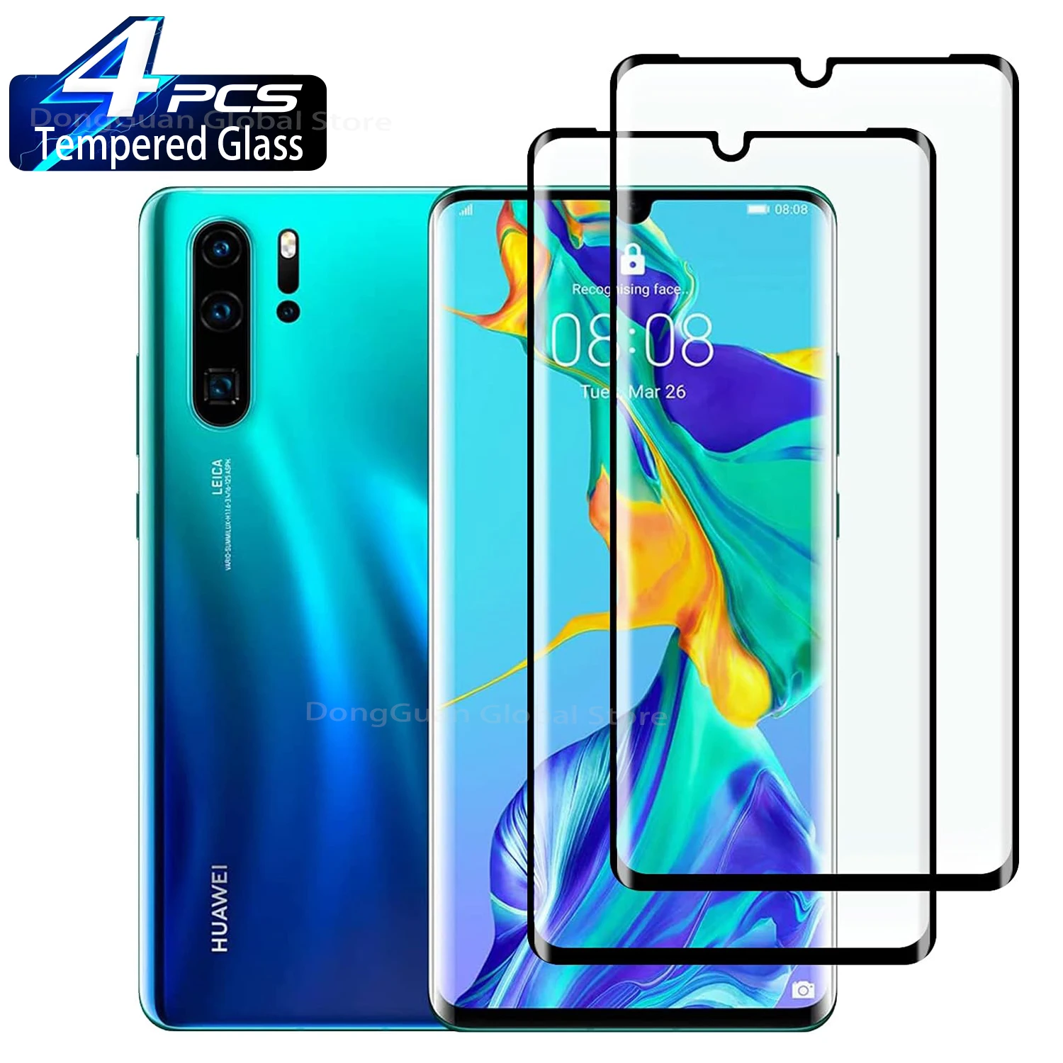 Für Huawei P30 Pro Displayschutzfolie aus gehärtetem Glas – Detail 1