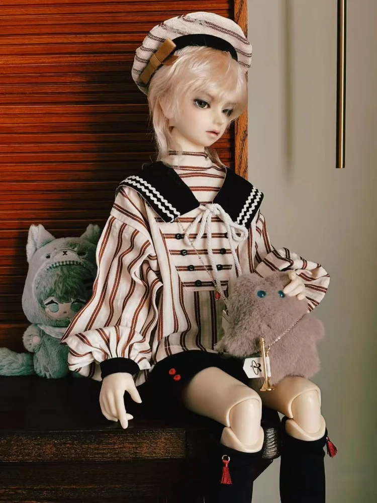 

BJD Doll Clothes For SD10 SD13 SD17 Dolls Red Brown Clothing Set Dolls Clothing Accessories(No Dolls)