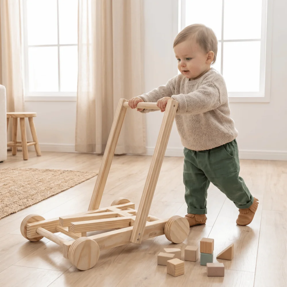 adjustable-speed-height-no-knot-wood-baby-walker-non-toxic-wheeled-push-pull-toddler-walking-aid-safe-sturdy-durable