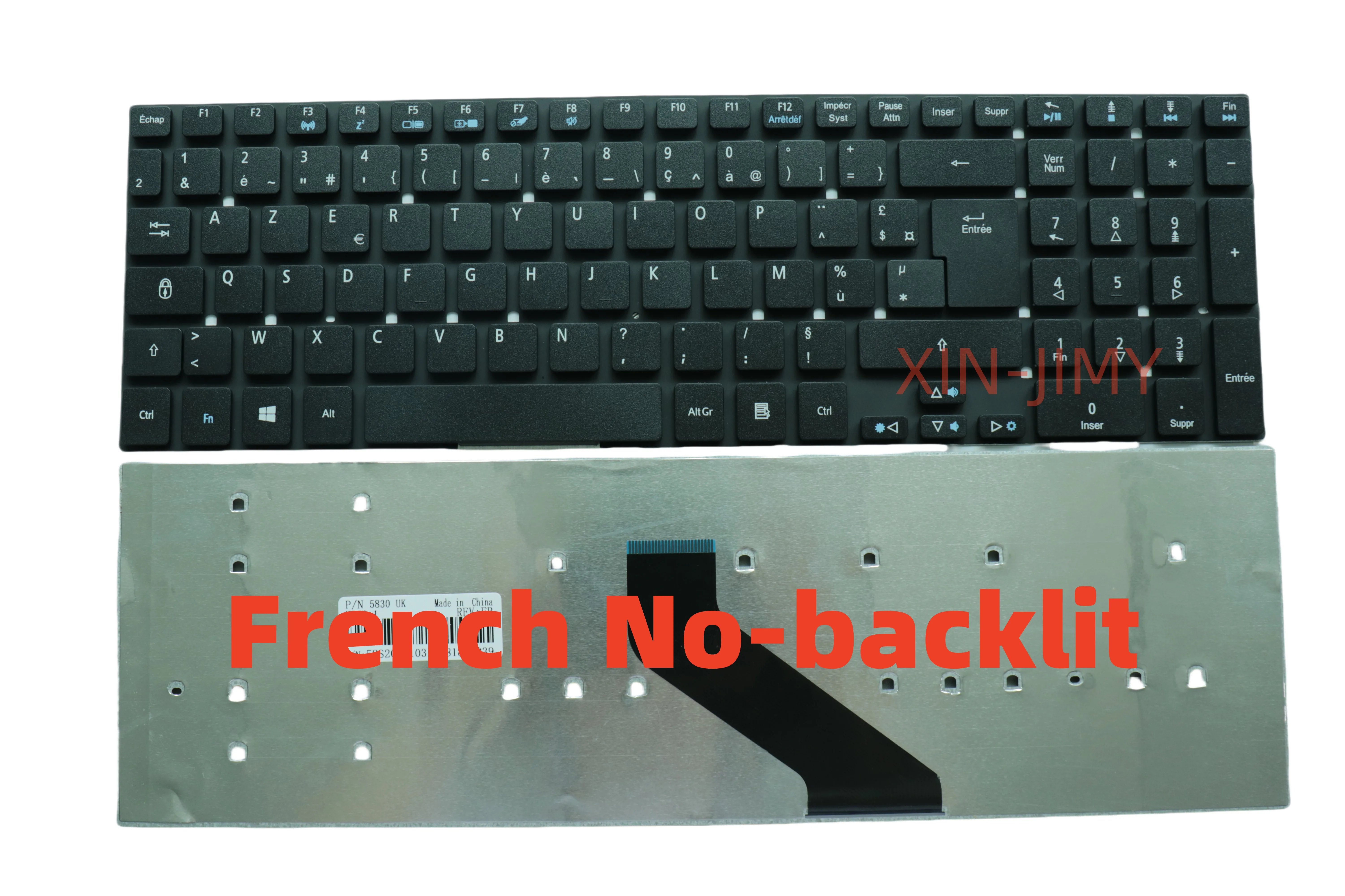 French Laptop Keyboard  For Acer Aspire 5830 5830G 5830T 5830TG 5755 5755Z 5755ZG 5755G Q5WV1 VA70 Z5WE1 Z5WE3 V5WE2 No-backlit