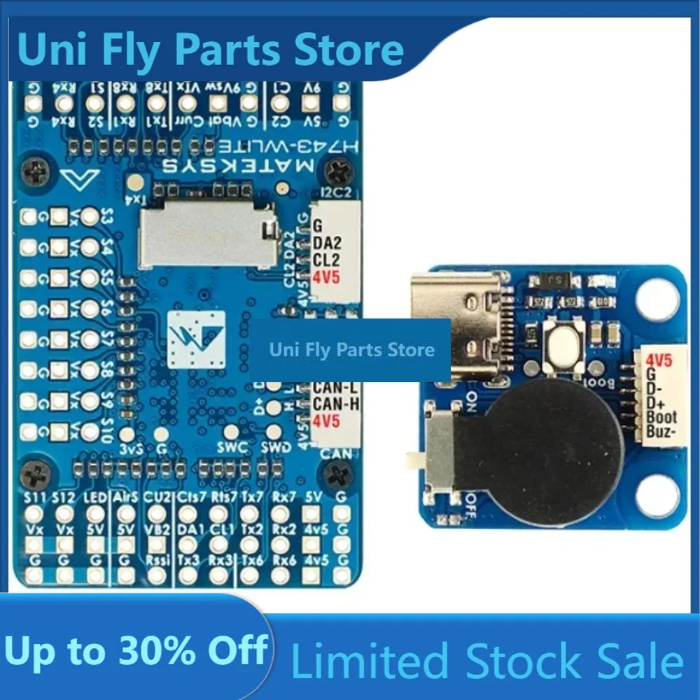 MATEK Mateksys FLIGHT CONTROLLER H743-WLITEUniFly