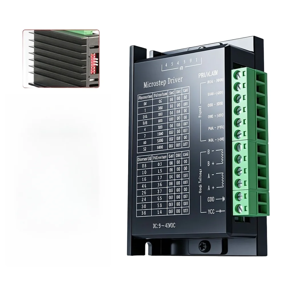 For tb6600 Stepper Driver for 42 57 Stepper Motors 32 For microstepping 4A Current Adjustable via DIP Switches