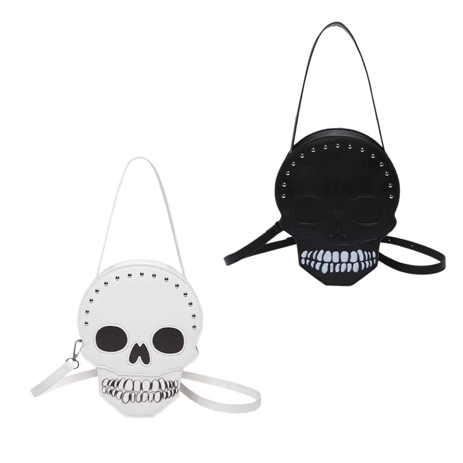 Women Crossbody Bag Gothic Casual Fashion Pouch Wallet Handbag Shoulder Bag Skull Bag for Holiday Shopping Summer Leisure Party