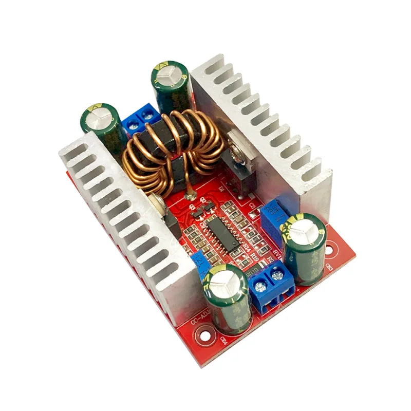 5 pièces 400W DC-DC15A Module de convertisseur de suralimentation réglable transformateur de charge de voiture à courant Constant pilote LED 15A Boost 400W Boost
