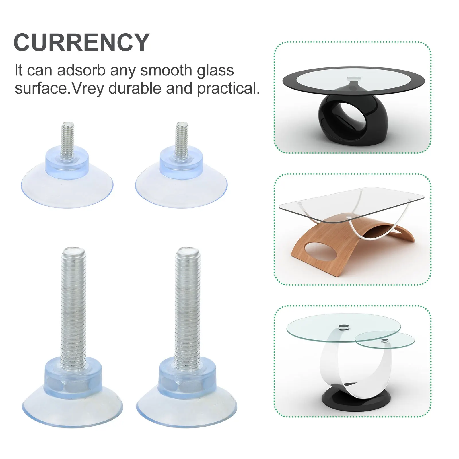 

32Pcs Adjustable Furniture Foot Levelers Premium Pads for Home Office Restaurant School Anti Vibration Support