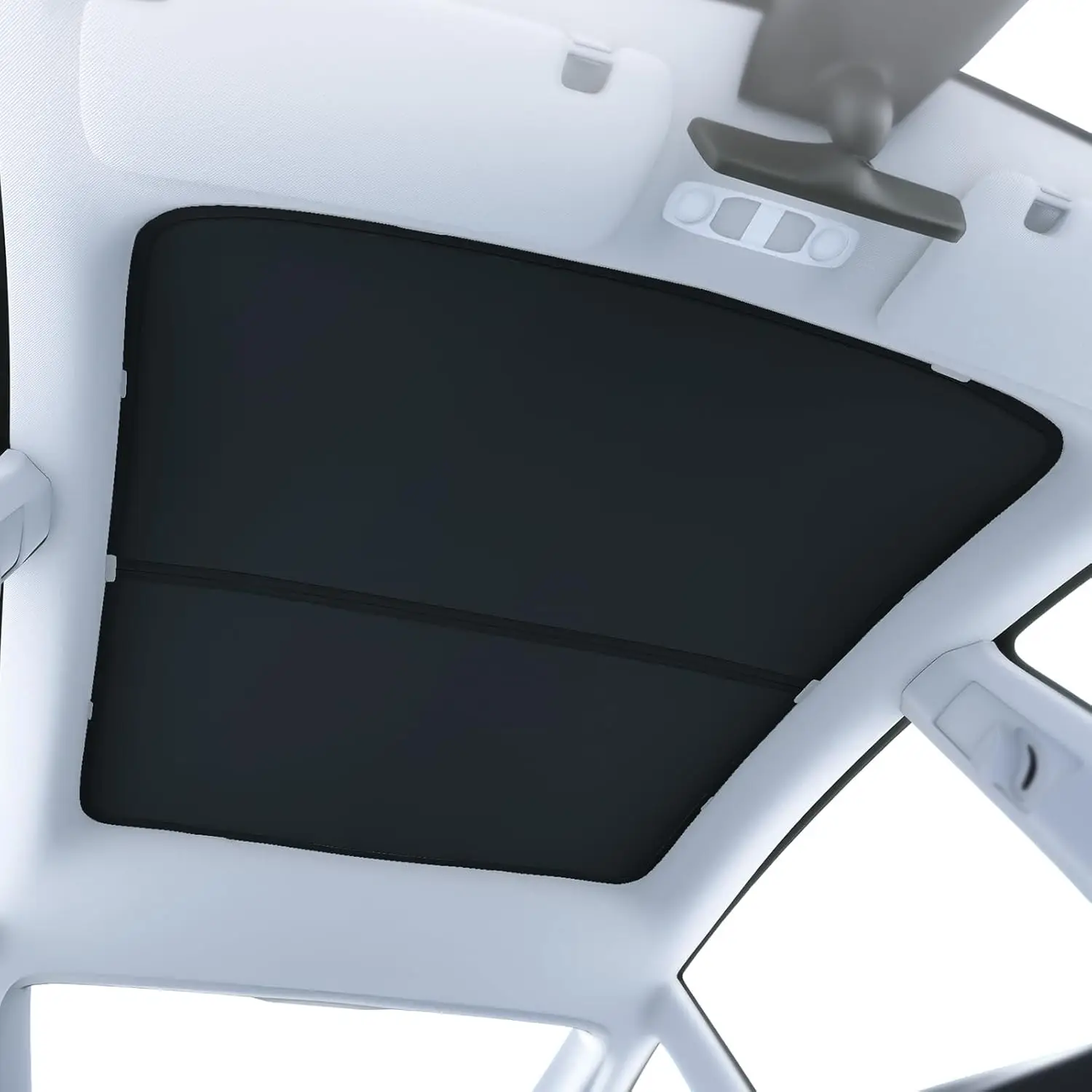 For Tesla Model Y Juniper 2025 Sunshade Sun Roof Sag Nano Ice-Crystal Coatings Heat Insulation Skylight Sunroof Glass Sun Shade