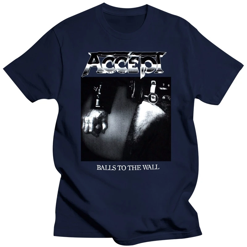 ACCEPT BALLS TO THE WALL UDO HEAVY METAL BAND U.D.O. DIO SAXON NEW BLACK T-SHIRT