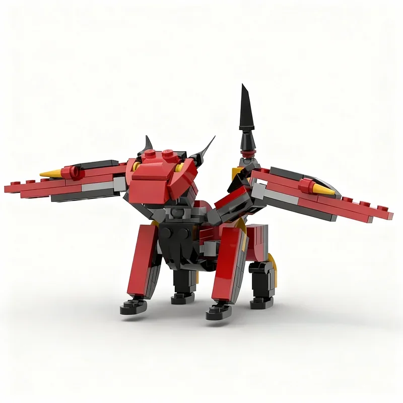 132pcs MOC Mini Firstbourne Dragon Ninjago Model Building Blocks Festival Gift Construction Assemble DIY Toys Creative Idea