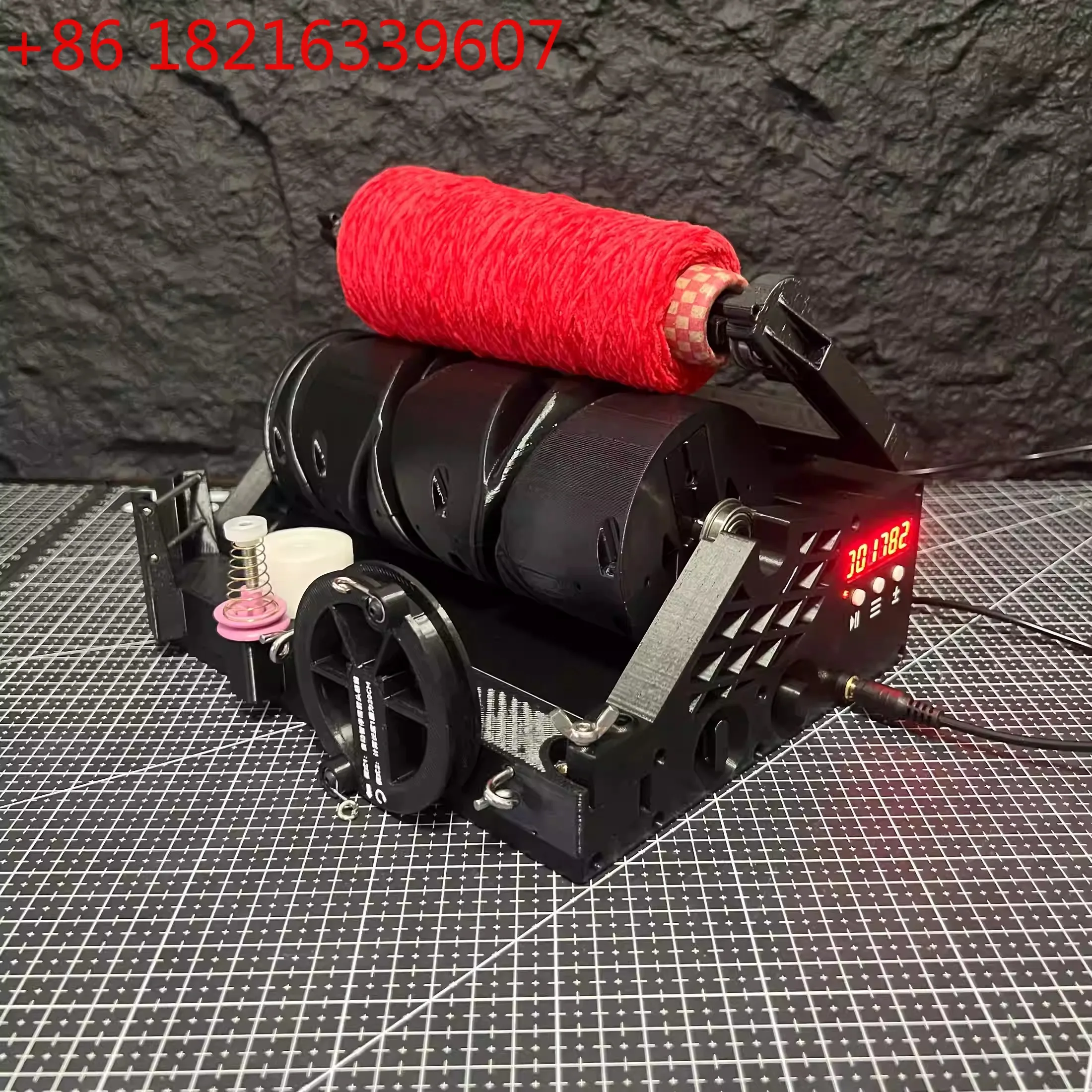 New Electric Yarn Winder, Desktop Yarn Winder That can calculate length and weight, Tufting DIY，Ideal Present for Crochet Lover
