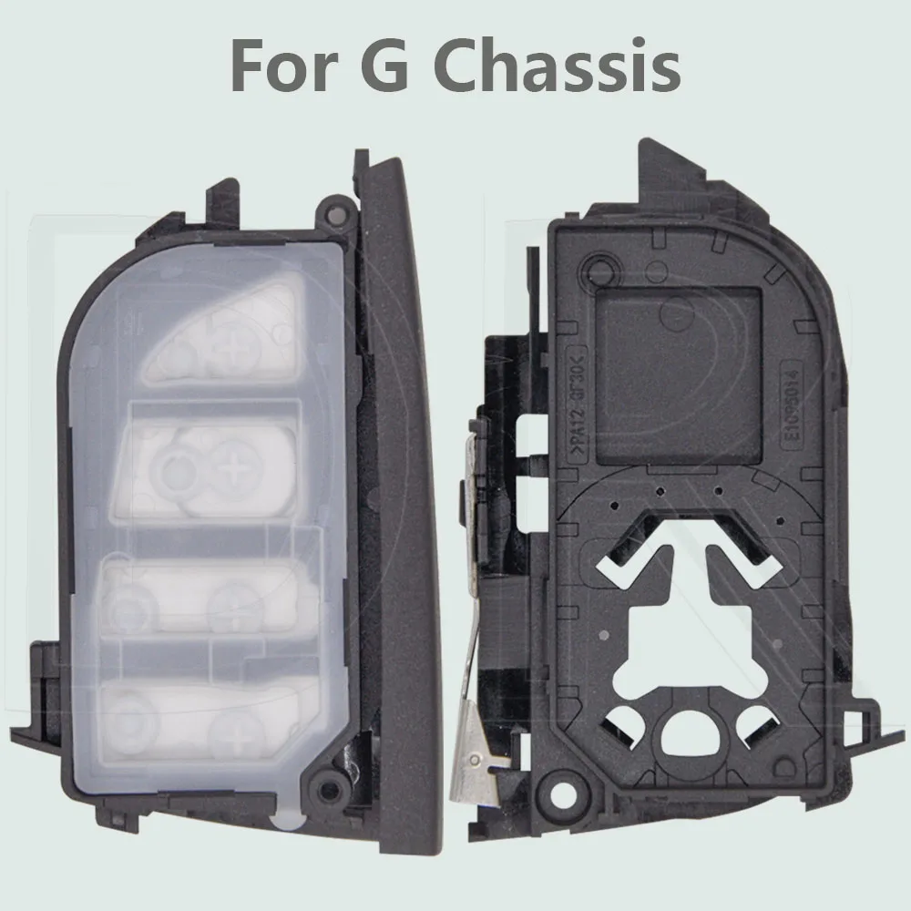 DR 3/4 Button Replacement Car Remote Key Shell Case Sopport F/G Chassis For BMW 3 5 7 8 F Series X3 X5 X7 G20 G21 G30 G31