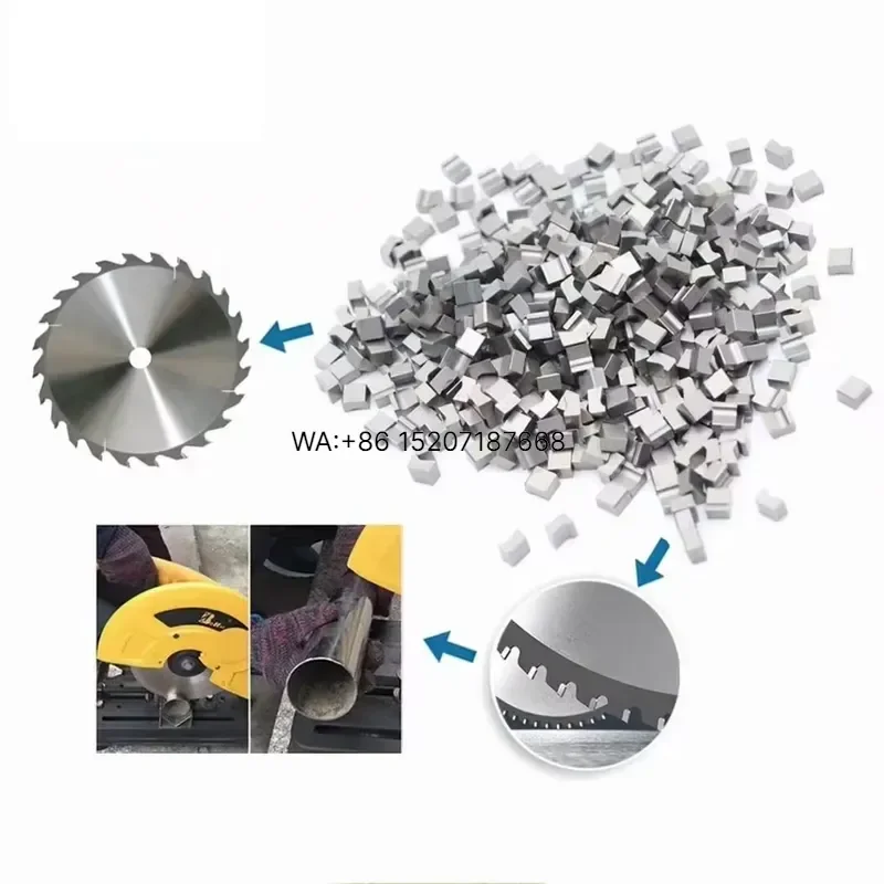 Wmwmnu for Cutting Teeth Carbide Saw Tips Tungsten Carbide Teeth for Cutting Metal and Wood Carbide Inserts