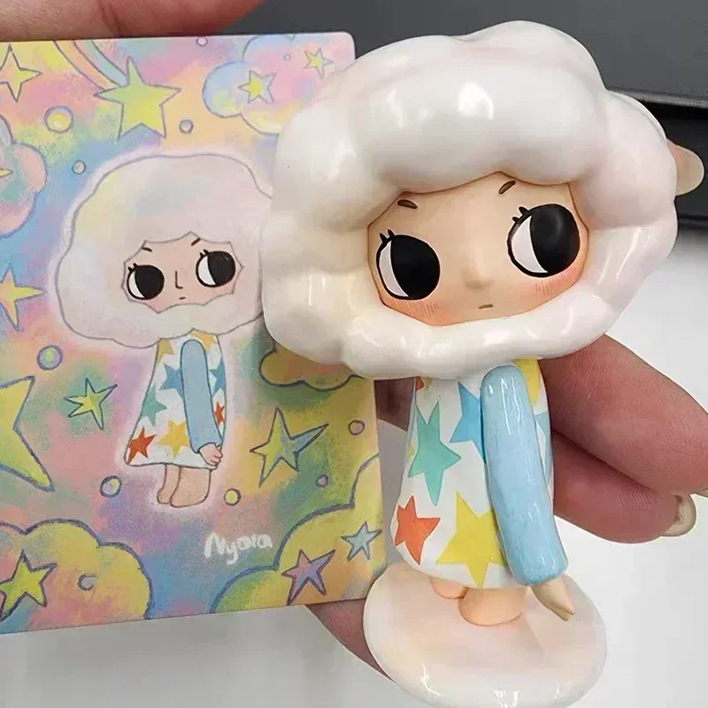 Nyota Fluffy Life Series Blind Box Toy Anime Figures Mysterious Box Kawaii Anime Lucky Bag Pvc Room Decoration Gift Kids Toys