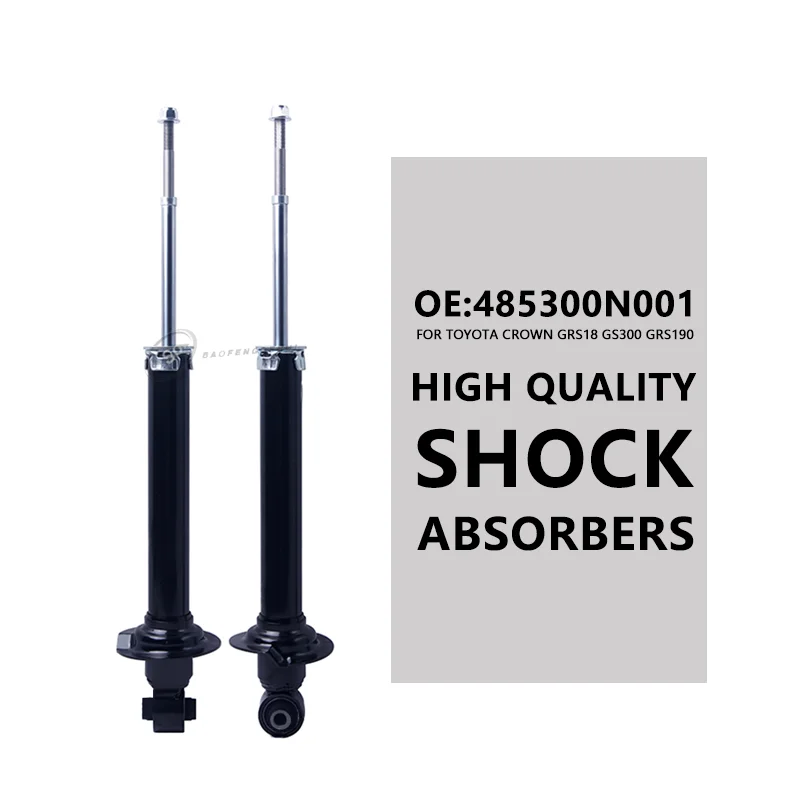 

High Quality Dampers Front / Rear Inductive Shock Absorbers For Toyota Crown GRS18 GS300 GRS190 Suspension Parts OE 485300N001