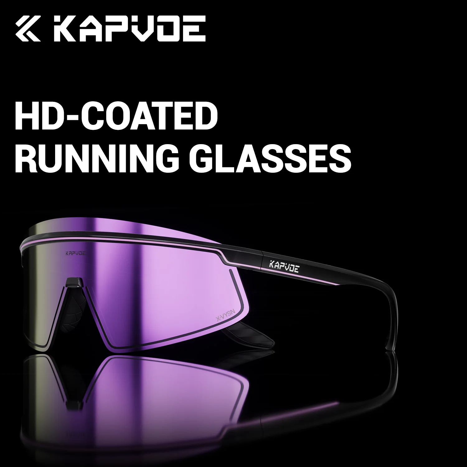 Kapvoe Shadowless Photochrome Radfahren Sonnenbrille Männer Frauen Fahrrad MTB Gläser Outdoor Sport Laufen Fahrrad UV400 Brille Neue