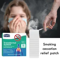 Clip Anti-Tabac Réutilisable - Réducteur de Stress & Anxiété | Améliore la Circulation, Gestion des Tensions | 10 Pièces