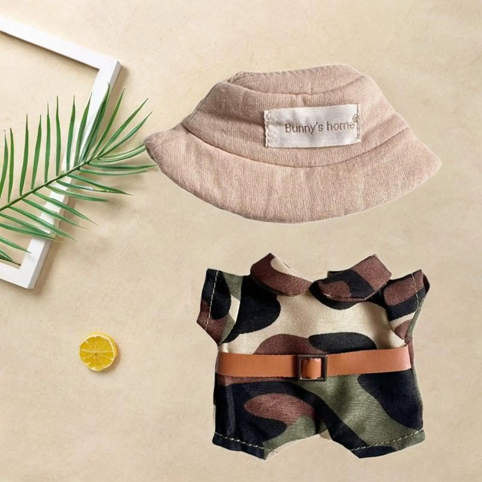 Poppen jumpsuit, handgemaakte kledingaccessoires, miniatuur kledingoutfits voor 15 cm meisjespoppen Thanksgiving-cadeaus, verjaardagscadeaus