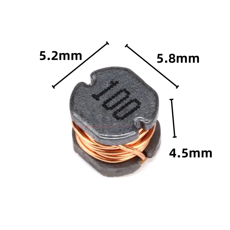 20PCS CD54 SMD Power Inductor 10 15 22 33 47 68 100 150 220 330 470UH Wire Wound Chip Power Inductance 1/2.2/3.3/4.7mH 4R7 471