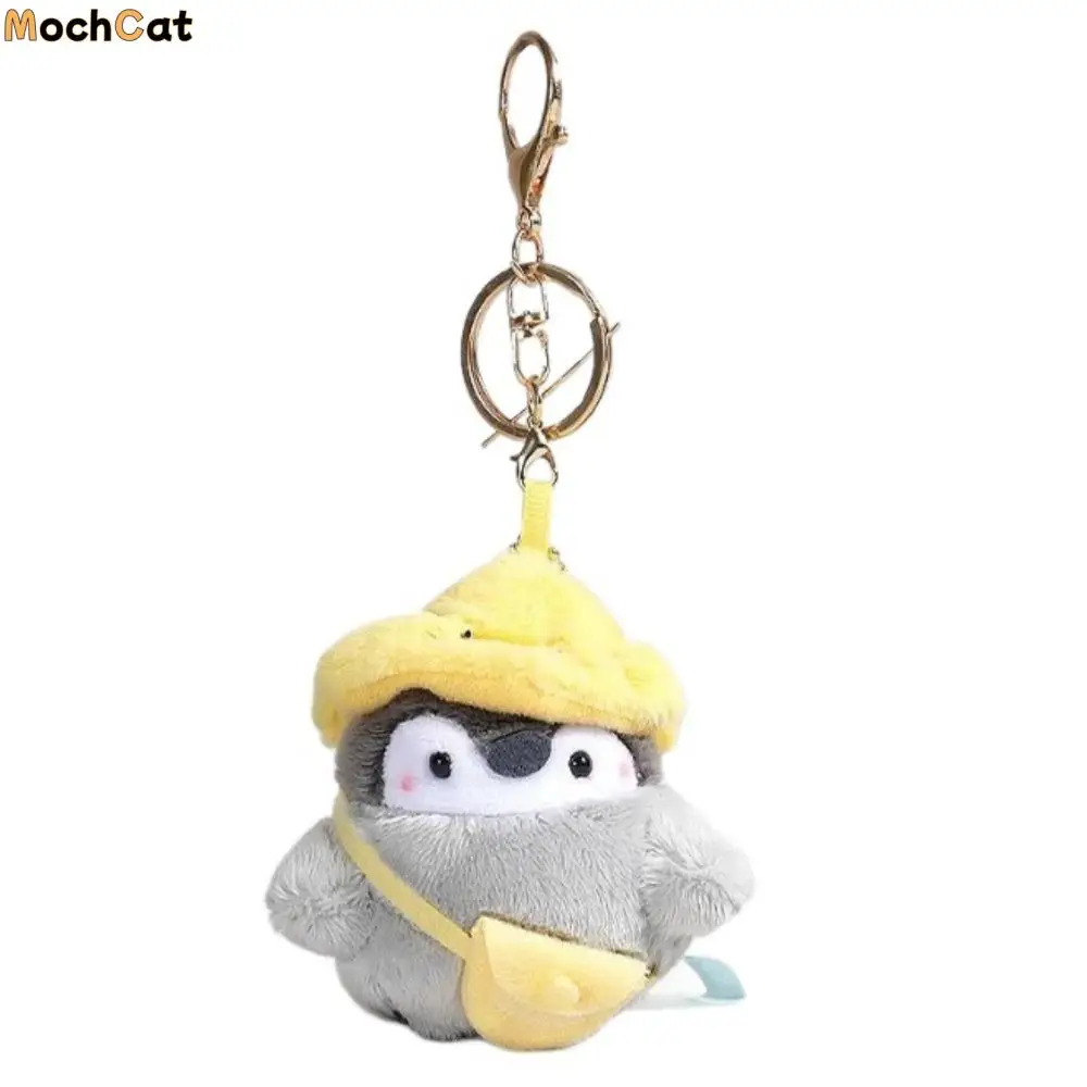 

PP Cotton Penguin Doll Bag Pendant Fluffy Collection Penguin Plush Key Ring Cartoon Ornaments Plush Penguin Keychain