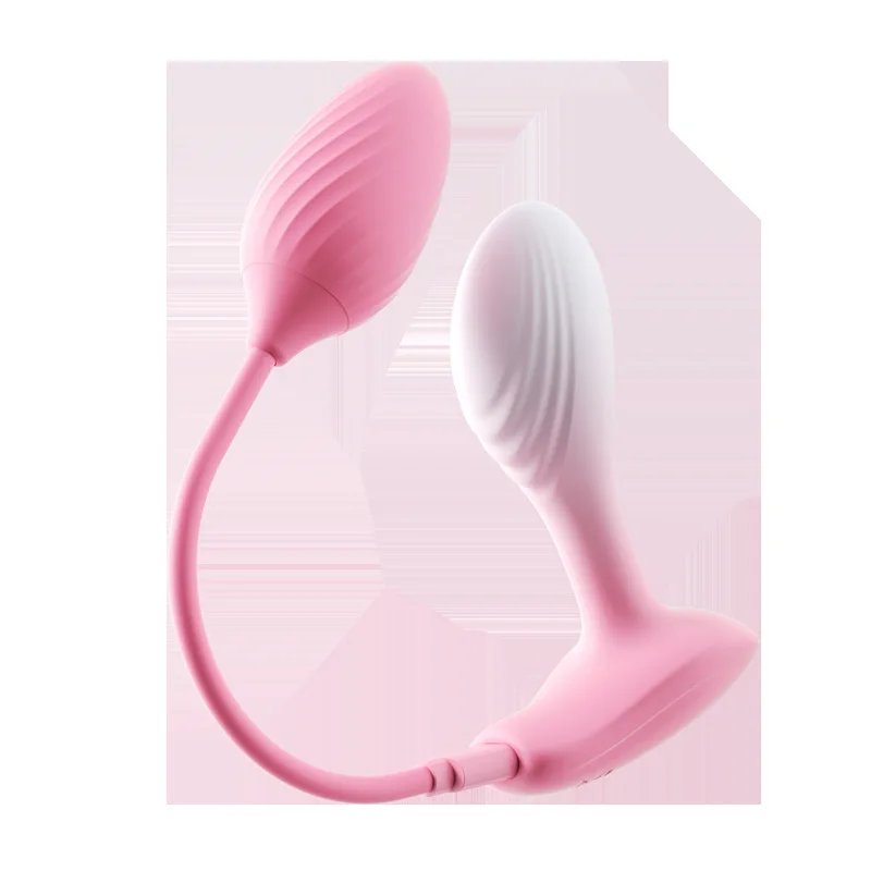 Dual Stimulation Sex Toy for Women, App Controlled Wearable Vibrating Egg and Butt Plug, 10 Modes, G Spot & Anal Massager, USB-C