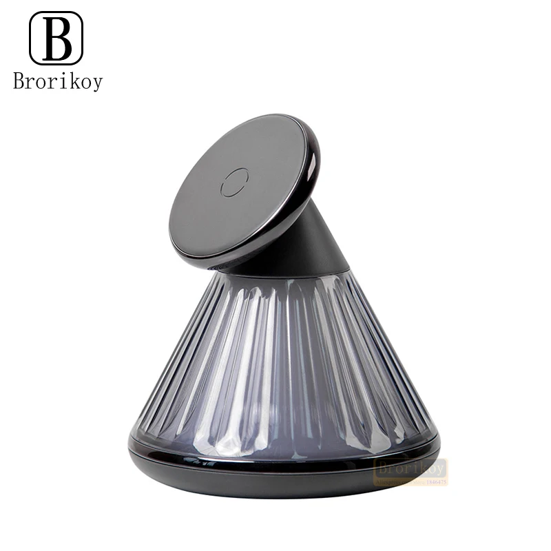 

Desktop Wireless Charging Small Night Light Desk Lamp Mobile Phone Holder For iPhone 14 13 12 Magnetic Suction Wireless Charger