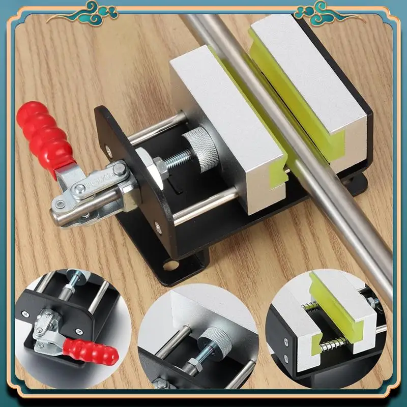 

Latest Golf Club Regripping Kit Vise Clamp With Hook , Non-Slip Rubber Handle, Golf Grip Replacement Tools,Locking Clamp Tools