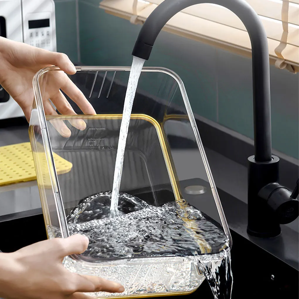 PET 다목적 과일 식품 계란 보관 상자 안전 빵 홀더 상자 빵 상자 편리한 보관 회색