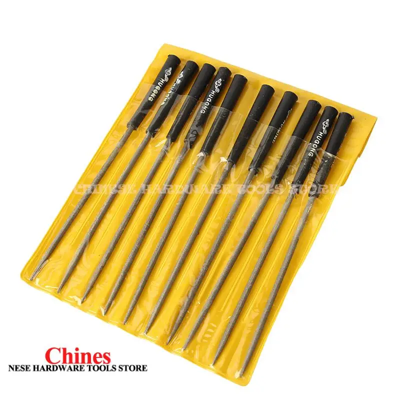 10pcs 3*140mm Needle File Set Diamond Handy Tools Ceramic Crafts DIY Glass Gem Stone Hobbies Crafts 3D Printing Model