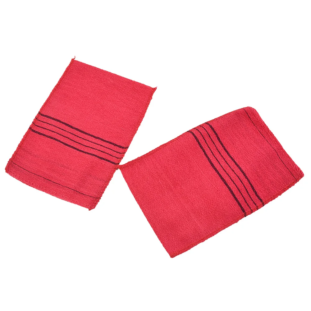 5 Pcs Korean Italy Asian Exfoliating Bath Washcloth Body Scrub Shower Soft Towel Dry Bathing Shower Soft Towels Bathing Bathrobe