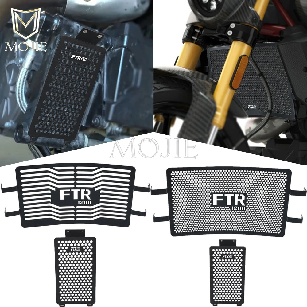 

FOR INDIAN FTR 1200 SPORT 2023 2024 2025 FTR1200 CARBON/RALLY 2020-2025 Radiator Grill Guard Oil Cooler Grille Cover Protector