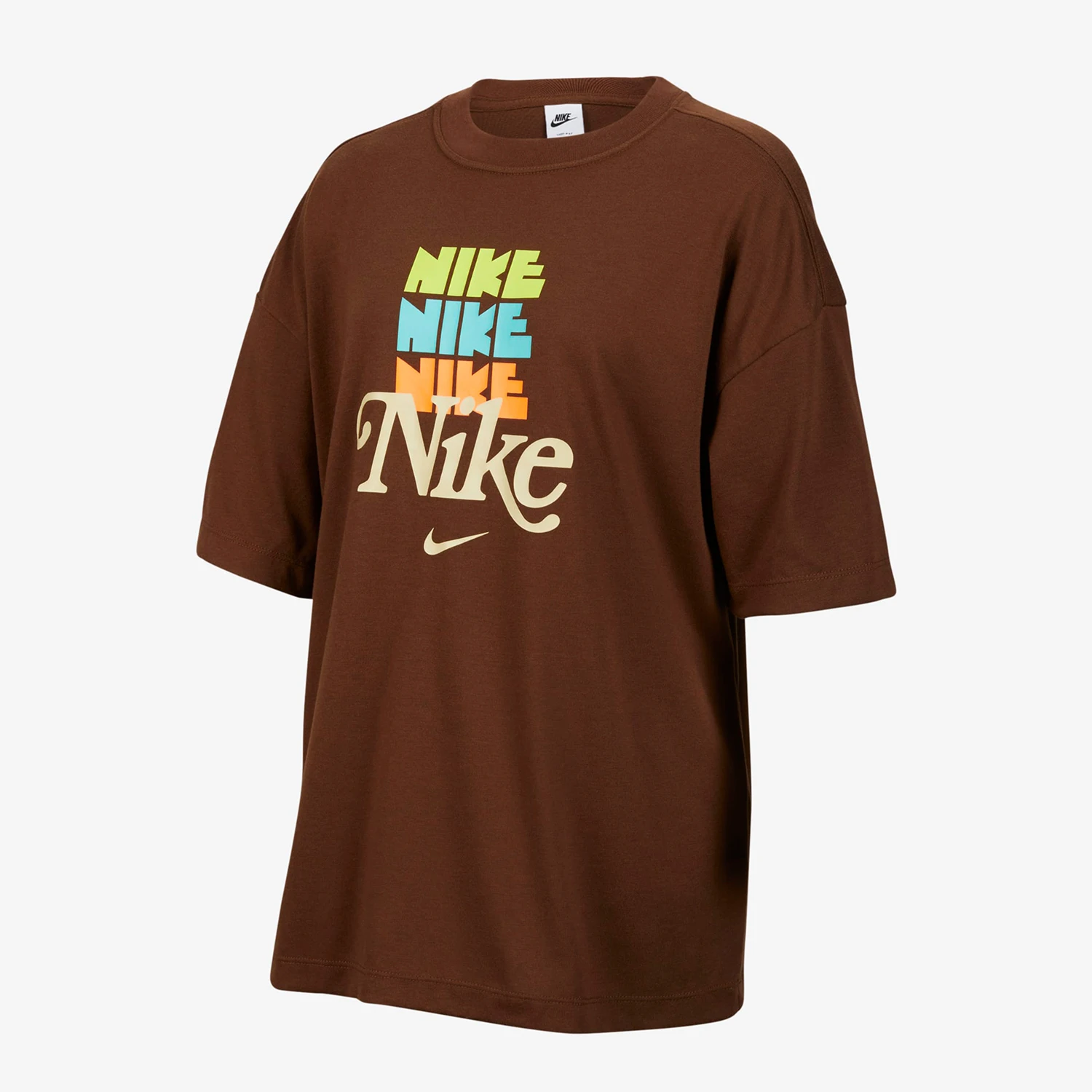 

Nike genuine seasonal new big children's casual printed breathable sports short sleeved HM4592-259
