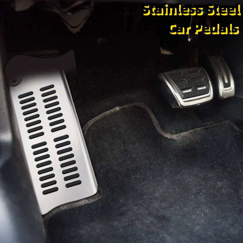 Nakładka na pedały ze stali nierdzewnej do VW Polo Golf 4 Jetta MK4 Bora Do Skoda Fabia LHD Acc. — zdjęcie 3