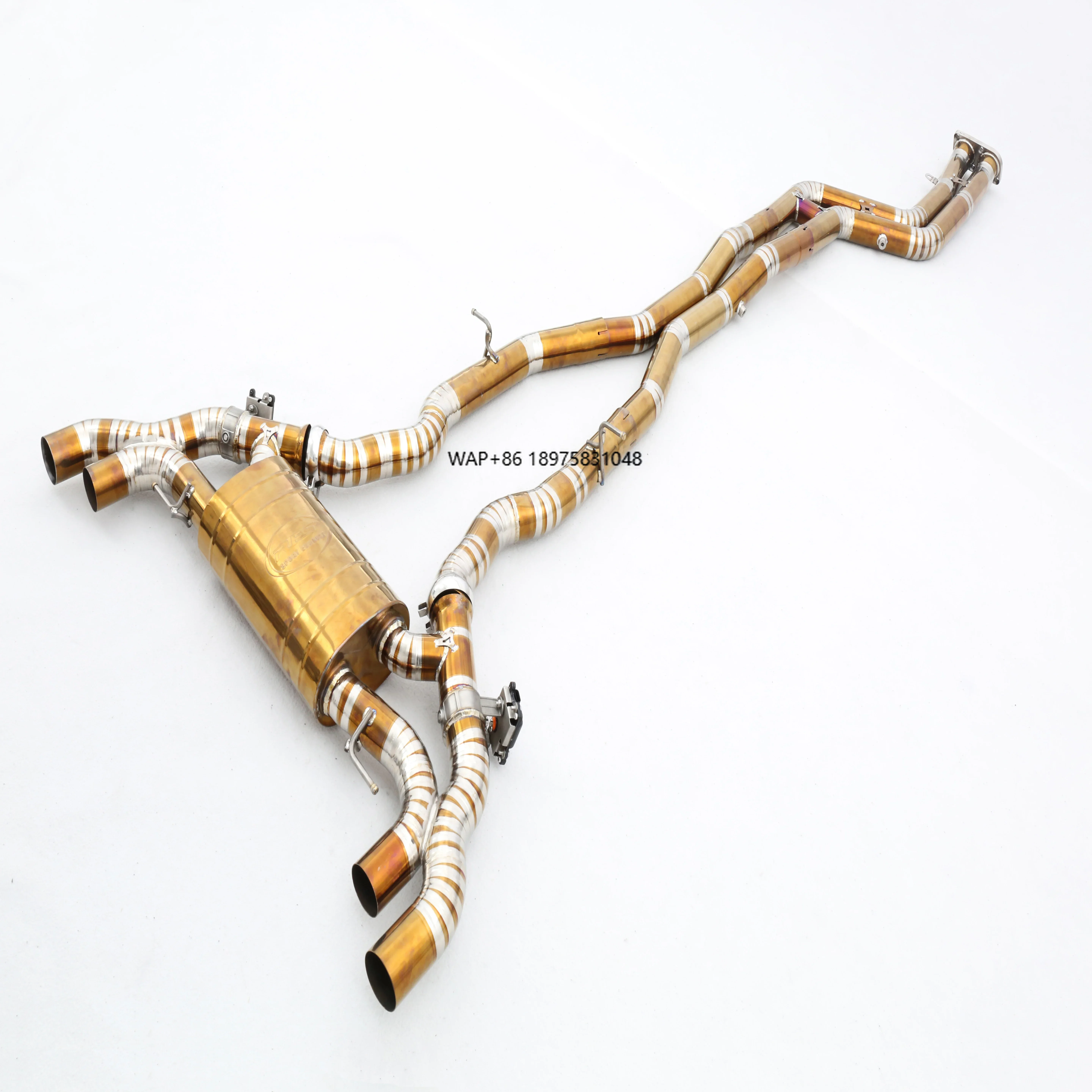 OEM Button Control Titanium Valve Catback Exhaust System for X3M F97