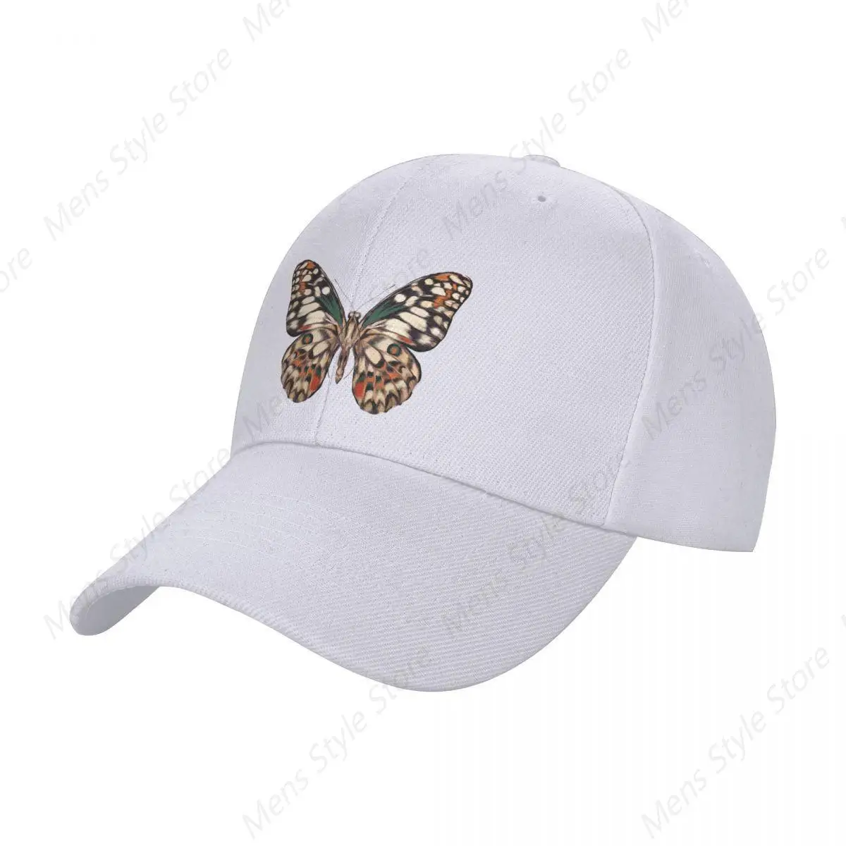 

Boho Butterfly Baseball Cap tea Hat Snap Back Hat Hat Baseball Cap Man Women's