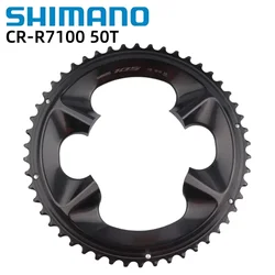 SHIMANO 105 Di2 R7100 Chainring 12 Speed CR-R7100 Crown For Road Bike 34T/36T/50T/52T 12S Original Shimano Bike Parts