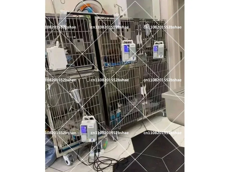 Portable Veterinary Infusion Pump, Pet Fluid Pump for Dogs Cats, IV Therapy Equipment for Clinic Use