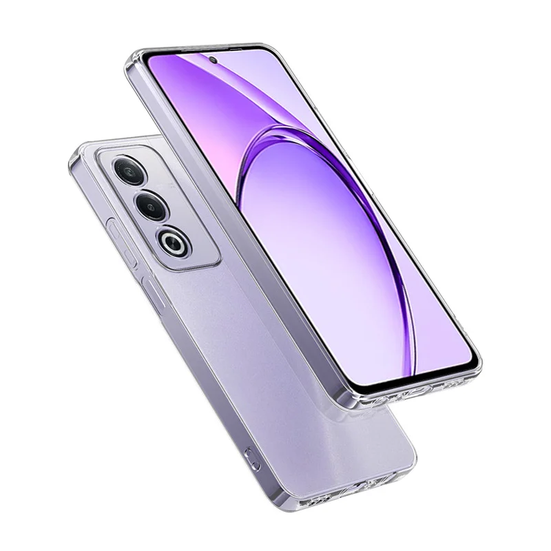 Para OPPO A80 funda delgada transparente TPU funda protectora de silicona suave para OPPO A80 5G CPH2639 A 80 funda transparente OPPOA80 Fundas