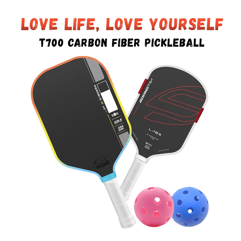 Hot Selling Gen4 T700 Carbon Fiber Pickleball Paddle Full Kit Thermoformed Hot Press Pro Pickle Ball