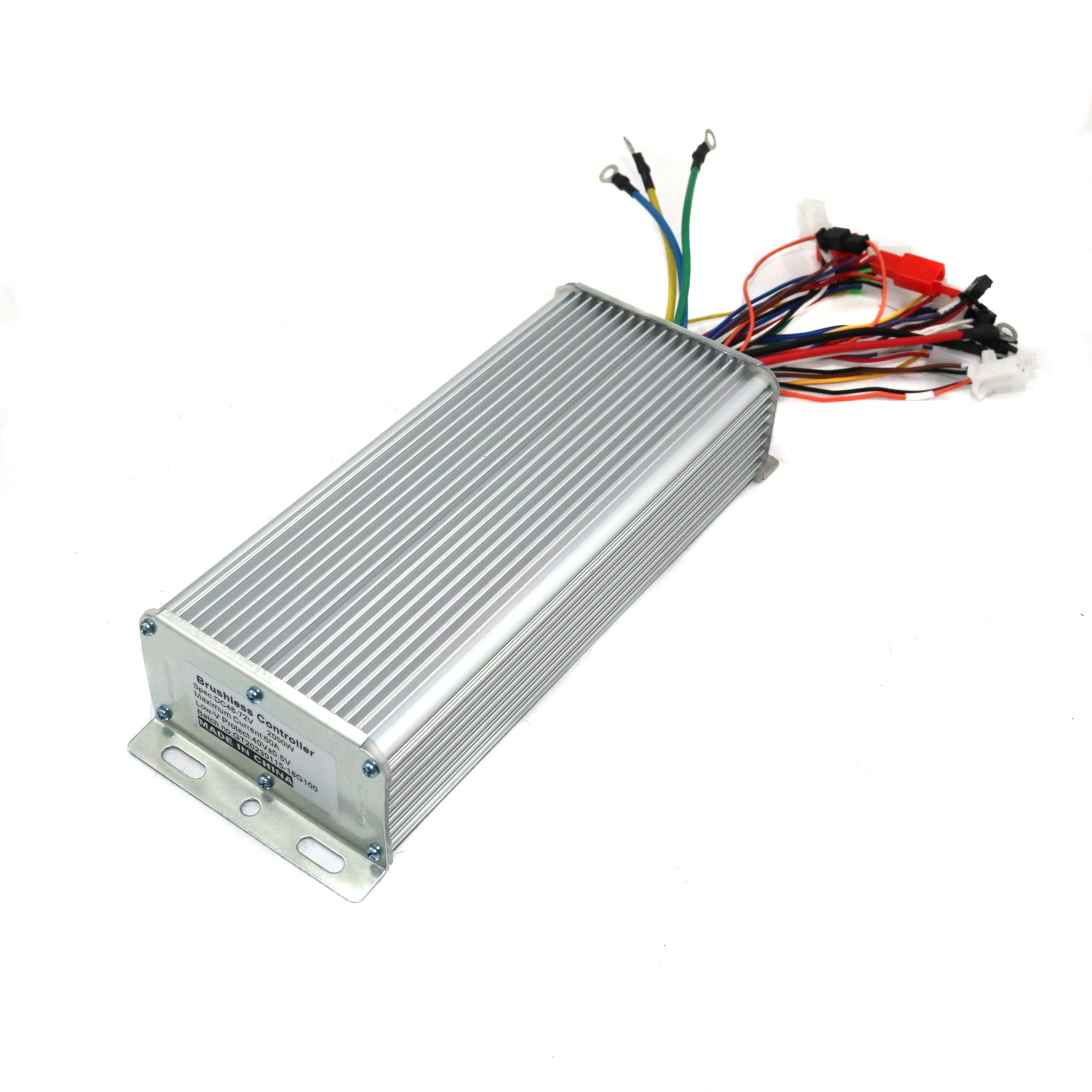 GREENTIME Sensor/Sensorless 48V-72V 2000W 60Amax BLDC motor controller E-bike brushless speed controller