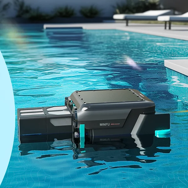 

Robotic Pool Skimmer Solar Powered Cordless Pool Vacuum Floating Water Surface Cleaner Automatic Pool Cleaning Machine
