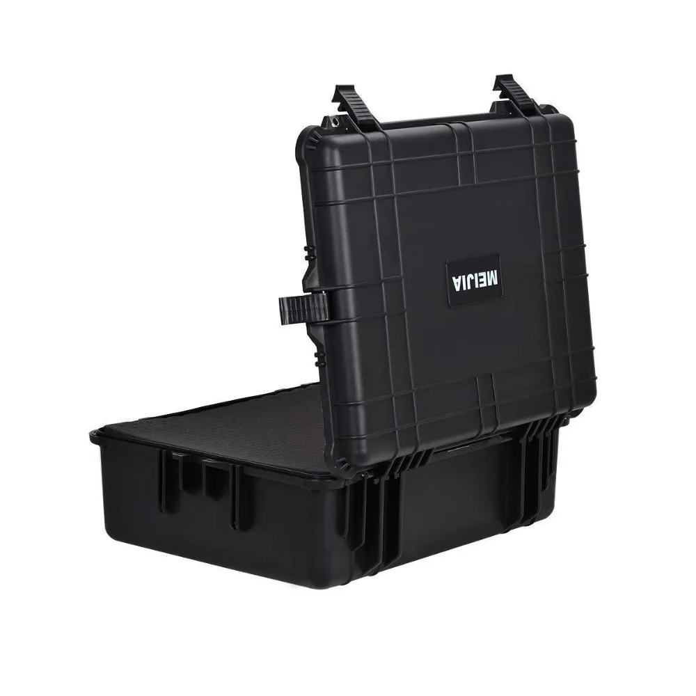 1pc Tool Box Portable IP67 Waterproof Hardware Toolbox with Cotton Portable Safety Protector Tool Organizer Shockproof