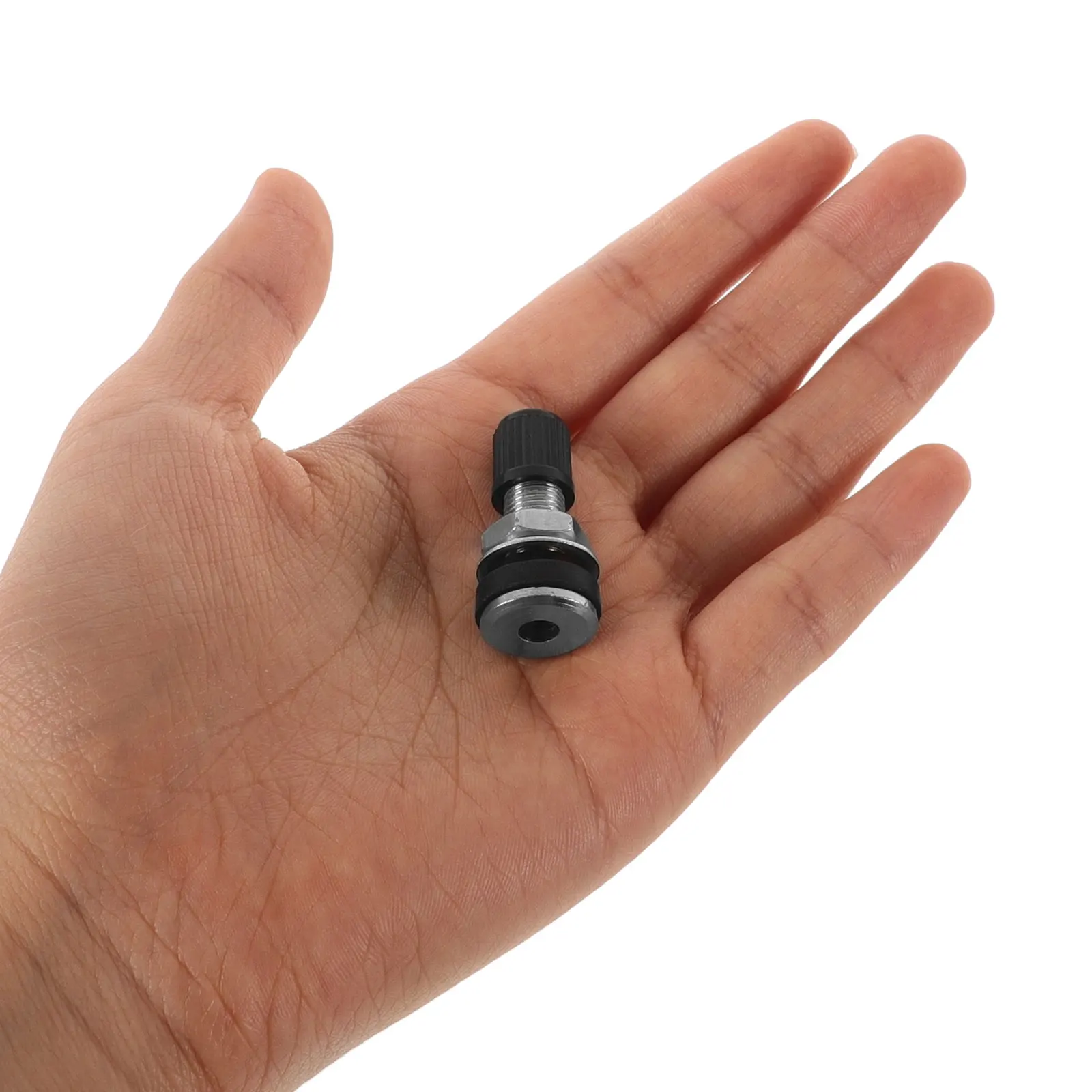 

4Pcs Tubeless Tire Valve Stems Vacuum Copper Heavy Duty Press-Fit Metal Valve Stem Kit for Car Motorcycle Leakproof Seal