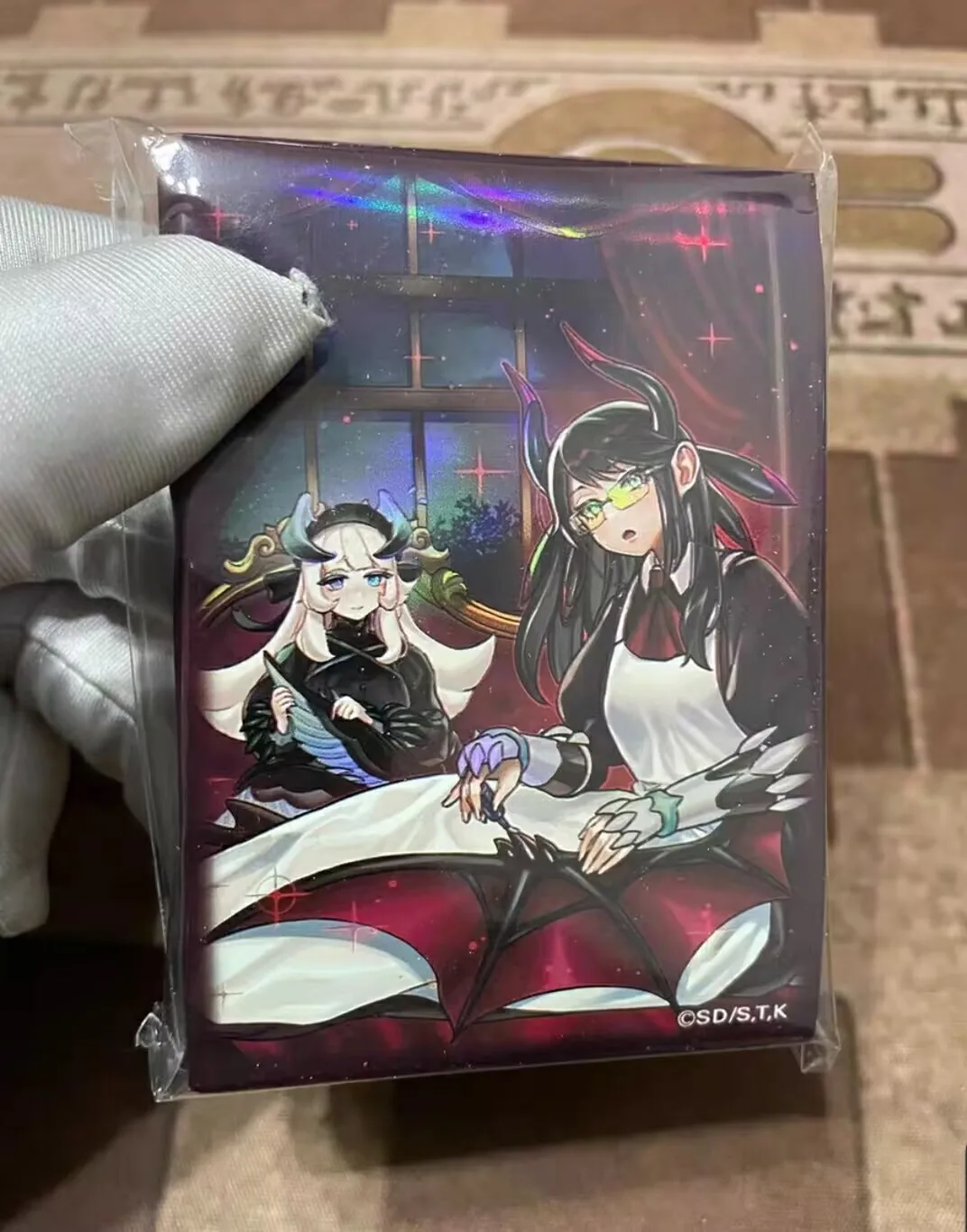 70-pezzi-yugioh-konami-duel-monsters-house-dragonmaid-collezione-ufficiale-bustine-protettive-sigillate-per-carte-duelist-sleeves