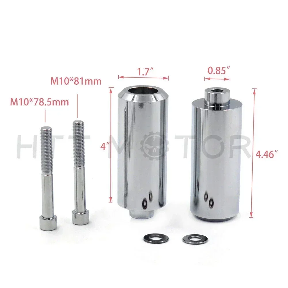 Motorcycle Falling Protection Extended Frame Slider for Yamaha 2004-2012 FZ-6 FZ-6S 600